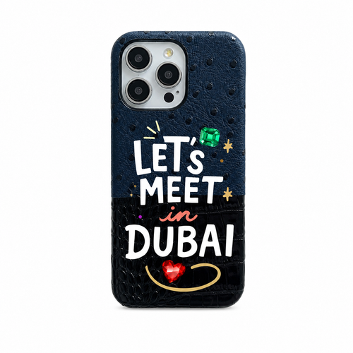 Let’s Meet in Dubai Phone Case