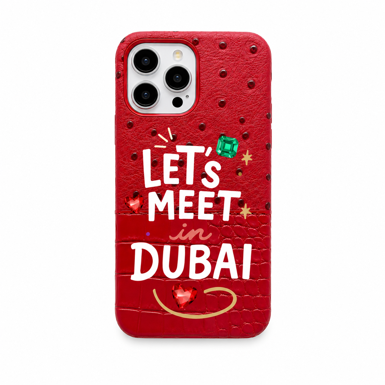Let’s Meet in Dubai Phone Case