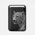Leopard Leather Card Holder